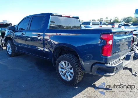 2022 Chevrolet Silverado 1500 Ltd 2Wd Short Bed Custom z USA, uszkodzony, nr VIN 3GCPWBEK0NG215254